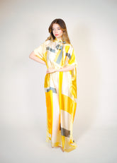 Beach Dress With Scarf  Voile